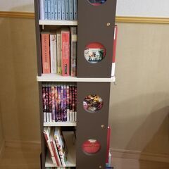 ニトリ 回転式 本棚