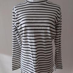 [3/5]70%off CLOSSHI ハイネックボーダープルオーバーの画像