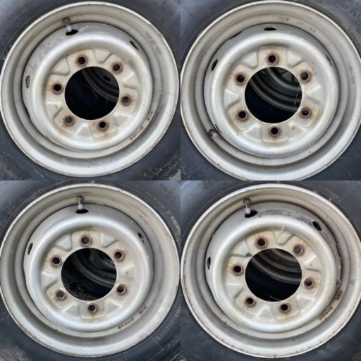 【極上品　お一人様限定　バリ山バリ溝　トラック　スタッドレス　早めに冬の備えを　215/60/R15.5 】