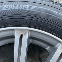 165/70R14 スタッドレスアルミセットの画像