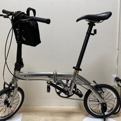 超軽量折りたたみ自転車　ルノー　14インチ