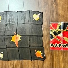 ⭕️男女シルクスカーフ　計7点（未使用品）1500円の画像