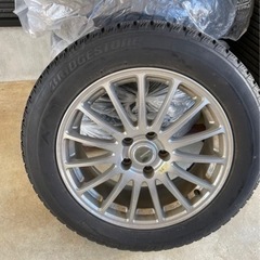 スタッドレス タイヤ ホイール セット 4点 215/60R17 エクストレイル など