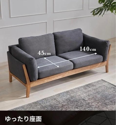 半年前に購入したソファ