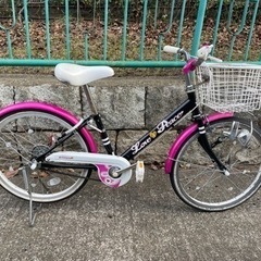 お話中 子供用自転車20インチ