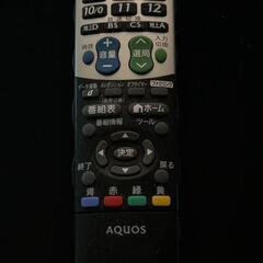 SHARP AQUOS リモコン