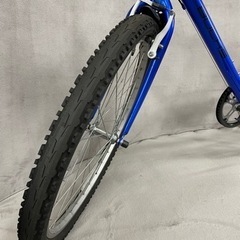 mountain bike BUCHS 自転車 26インチ ブルー 青 ギア 6速 の画像