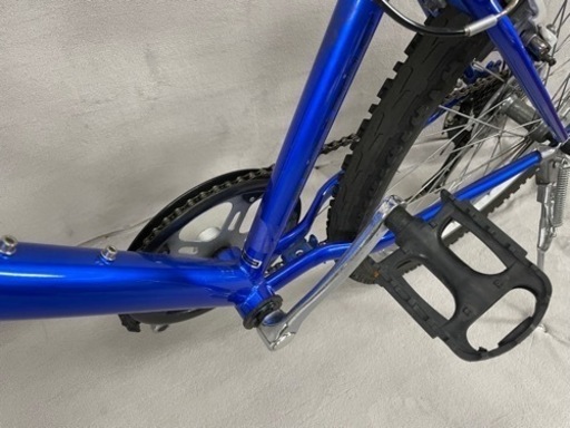 mountain bike BUCHS 自転車 26インチ ブルー 青 ギア 6速 