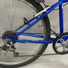 mountain bike BUCHS 自転車 26インチ ブルー 青 ギア 6速 の画像