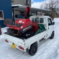 【秋田】県内無料配送　除雪機　9馬力　セルスタート