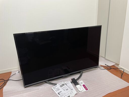 SHARP AQUOS 50型 4K対応 AndroidTV 4T-C50AM1 2018年製