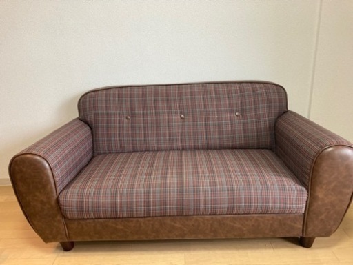 【美品】2人がけソファ