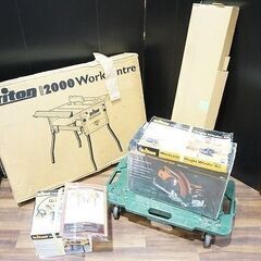 【苫小牧バナナ】新品未使用品 TRITON/トリトン 高性能 ワークステーション ワークセンター2000 WCJ201 丸のこ付きセット♪ 苫小牧バナナ】新品未使用品 TRITON/トリトン 高性能 ワーク