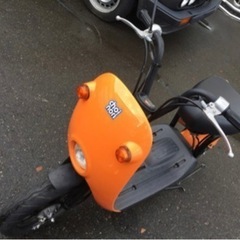 スズキ　チョイノリ　ちょい乗り　198km 中古　オレンジの画像