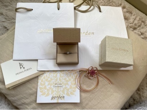 指輪　9号　ダイヤモンド0.19ct