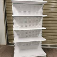 ★新品★展示ラック 店舗什器 陳列什器 テナント用什器　店舗用什器　ボトルレス　物産展用展示什器　スーパー用什器　コンビニ用什器　片面タイプ　高さ180 横幅90㎝の画像