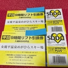 めがひら　平日チケット　