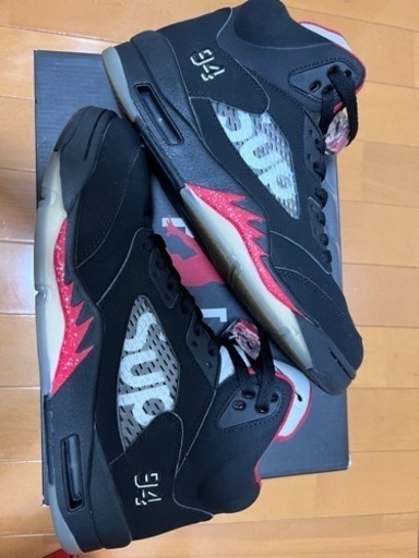 『supreme×NIKE』ナイキ エアジョーダン5 レトロ シュプリーム
