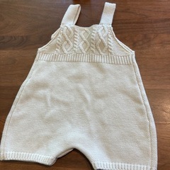 新品ニットサロペット　80の画像