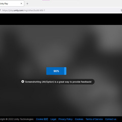 unity web playerのダウンロードが90％から動かな...