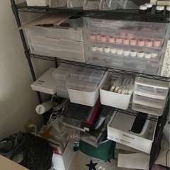 スチールラック(ブラック)棚