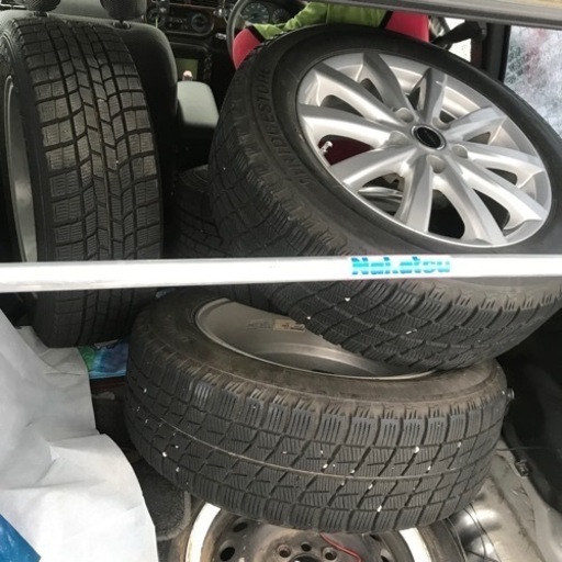 6〜8部山くらい 16インチ スタッドレス 114.3 205/60R16 4個セット