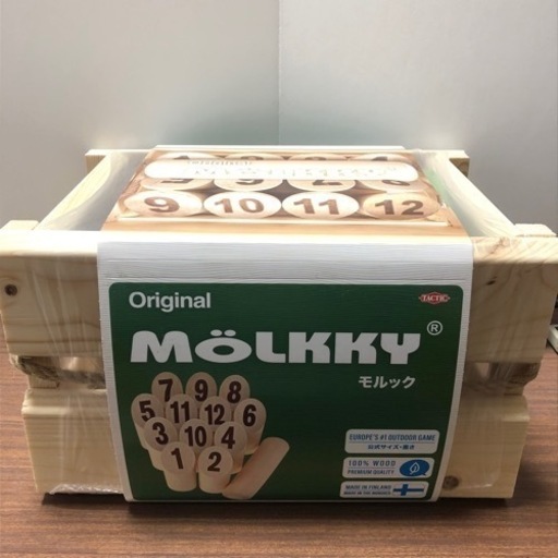 【新品未使用】モルック Mölkky 正規品 新品 未使用品 未開封 MOLKKY 公式品・日本正規品 公式 モルック 日本限定仕様 安心の