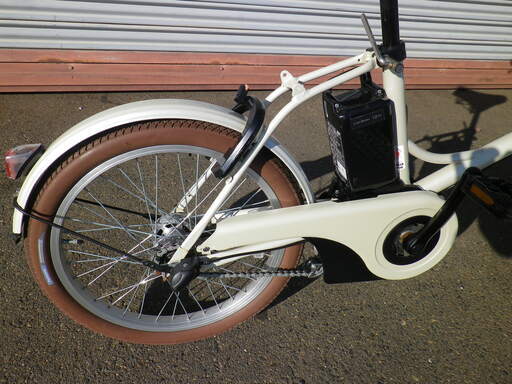 程度良好◆パナソニック（PANASONIC） 電動アシスト自転車/ミニベロ　12Ah　20インチ　使用わずか、長押し５点灯　２０１８年購入