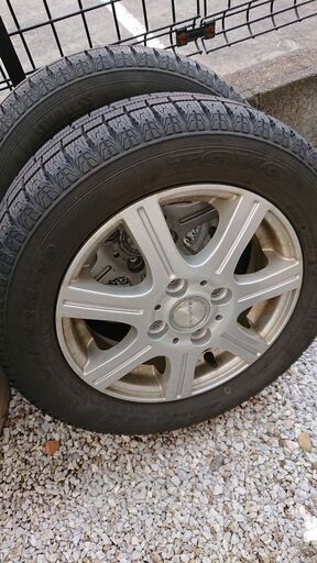 155/65Ｒ１３ スタッドレスタイヤ&アルミホイールセット