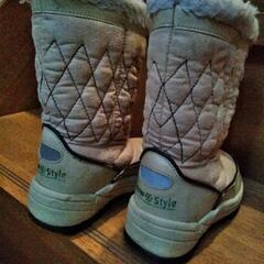 防寒ブーツ（スノーブーツ）18センチの画像