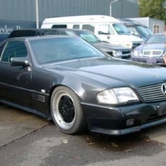 92’AMG R129 500SL6.0-32V 左の画像