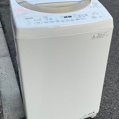 【RKGSE-659】特価！東芝/7kg/全自動洗濯機/AW-7D3M/中古/2015年製/当社より近隣地域無料配達