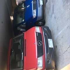 メルセデス　ベンツ　トランスポーター　 312D  赤