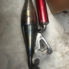 バイク　マフラー　チャンバー