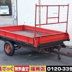 SOLD OUT】筑水 S-52 4670TS トラクター用 運搬車 コンバインカー 牽引