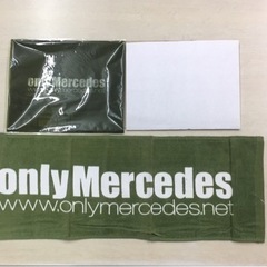 only Mercedes オリジナルタオルの画像