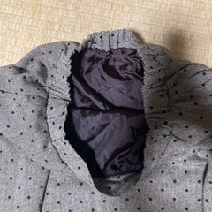 【しっかり生地】水玉スカートの画像