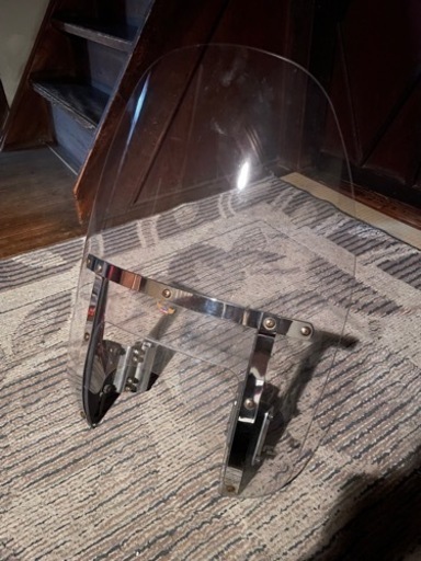 バイクシールド(ドラッグスター1100に取り付け)