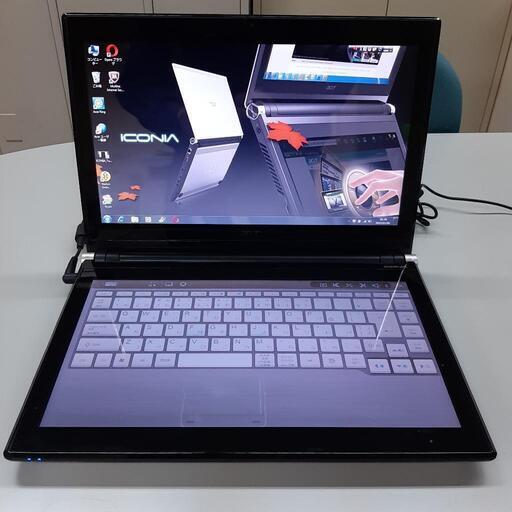 値下げ!!14型デュアルマルチタッチスクリーン Acer ICONIA-F54E Core i5-2.66GHz 4GB