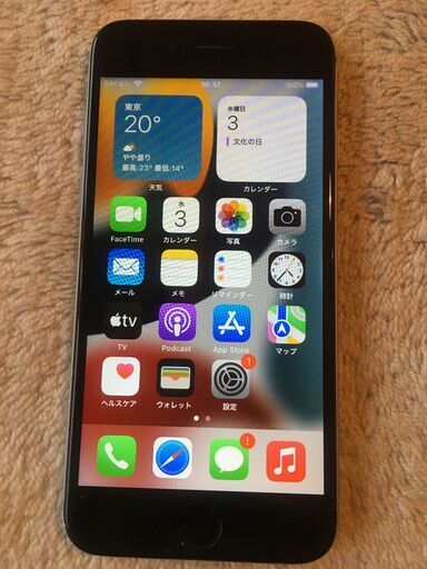 iphone６s silver 16GB バッテリー９９％　SIMフリー 画面全くキズ無し但し背面角キズ有り