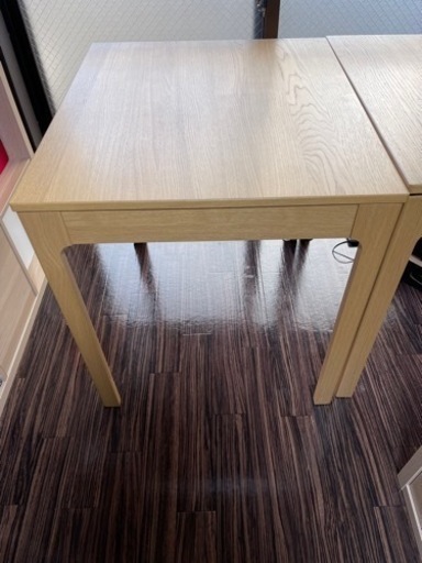 IKEA EKEDALEN (エーケダーレン) 伸長式テーブル (1台) (Anne) 中央の