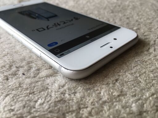 すごく美品iphone6s silver SIMフリー６４GB バッテリー９４％　箱付き