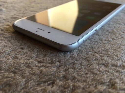 iphone6s plus ６４GB silver SIMフリー　美品　バッテリー１００%