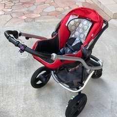 USAベビーカーBritax affinity ＋カーシートB-safe のセットの画像