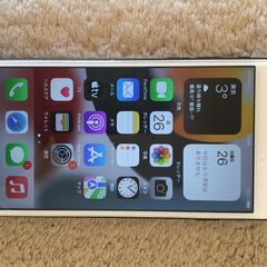 iphone7 ３２GB black   バッテリー９８% SIMフリー　フロントパネル白
