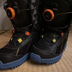 キッズスノーボード　バインディング　シューズセットの画像