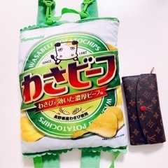 【決まりました！】めちゃかわ❤️わさビーフ クッションリュック 