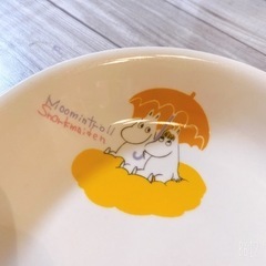 ムーミン　皿　2枚　パスタ皿　リトルミー　パスタ皿の画像