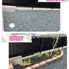 花壇 施工  レンガ  お庭づくり お任せ下さい!! - 玉名郡