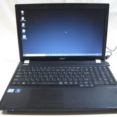 acerTravelMate5760 Corei5 HDD320GB メモリー4GB Windows10　その1